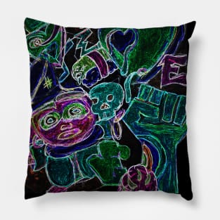 My Wild Thoughts Pillow