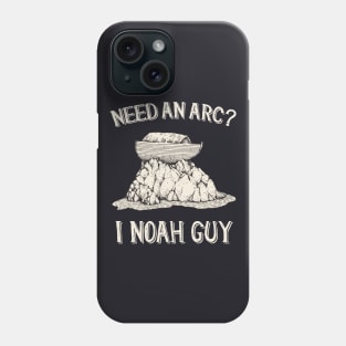 Funny Noahs Ark Pun Bible Christianity Phone Case