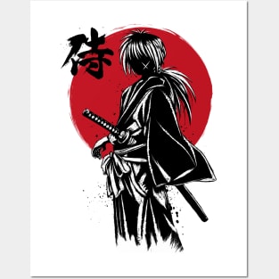 Rurouni Kenshin sumi-e prints are the most wanted holiday gifts on our wish  list