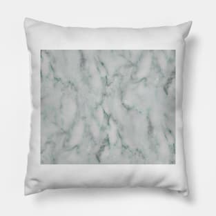 Ariana Verde - green marble Pillow