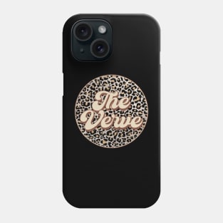 Retro Music Verve Personalized Name Circle Birthday Phone Case