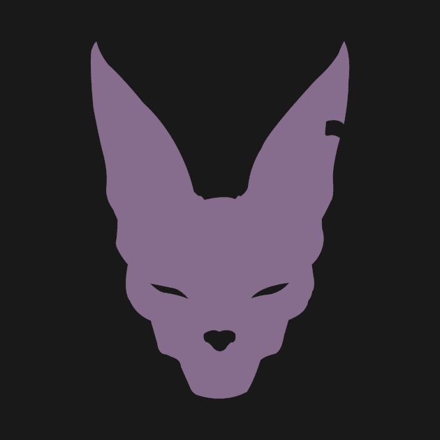 Beerus Face (Purple) by mocca90