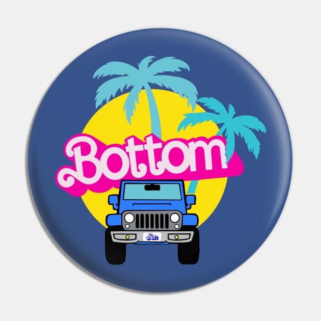 Bottom Ken Barbie Pin by ART by RAP