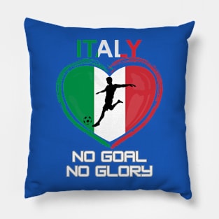 Soccer Italian flag Pillow