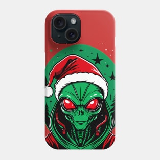 Alien xmas Phone Case