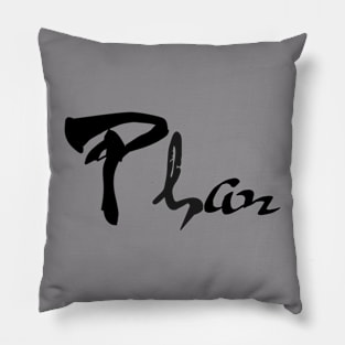 Phan Viet Last Name Calligraphy Art Pillow