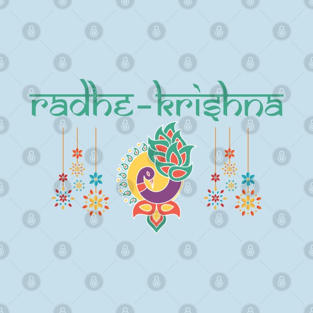 Radhe Krishna by BhakTees&Things