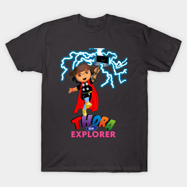 Thora The Explorer Dora The Explorer T Shirt Teepublic Au