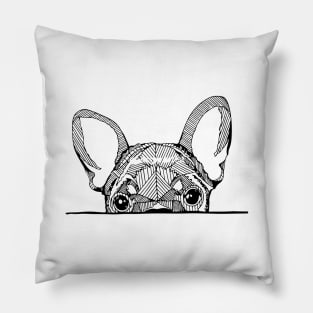 Lovely frenchie art : ) Pillow