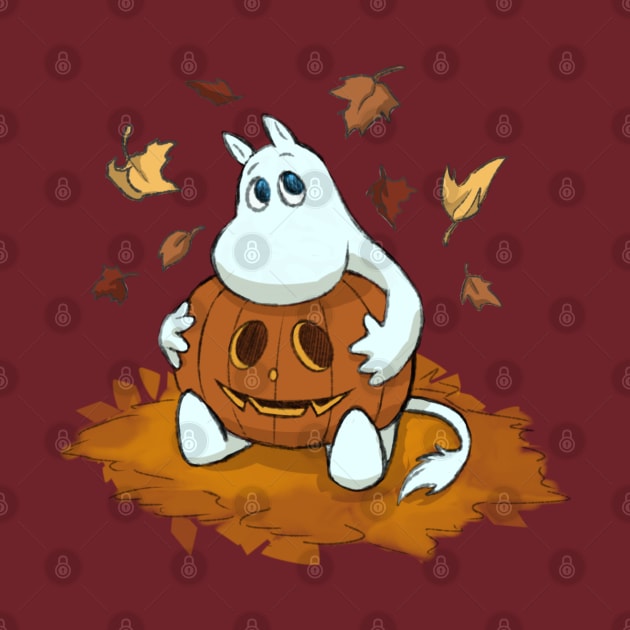 Autumn Moomintroll by Steamheart