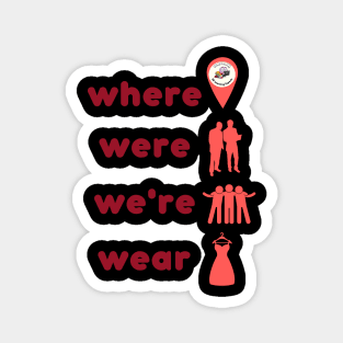 Dyslexia Shirt for Kids - Where, Were, We're, Wear Magnet