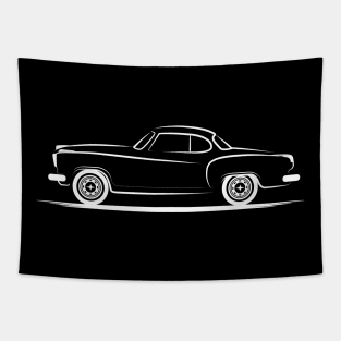 Borgward Isabella Coupe White Tapestry