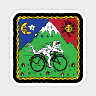 Pepe Bicycle Trip Magnet