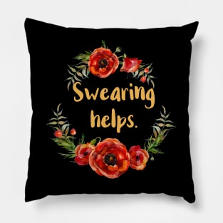 Swearing Helps Pillow