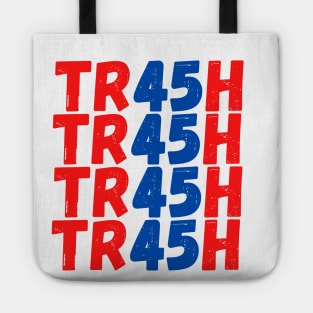 TR45H Anti-Trump Gift For US Presidential Elections 2020 - Funny Cool Gift For Joe Biden Supporters Tote