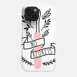 No Regrets Seam Ripper Phone Case