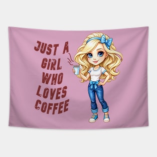 Addicted to coffee Tapestry