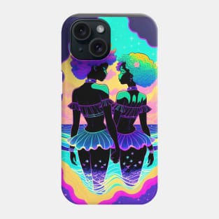 Mergirl and Her Girl Phone Case