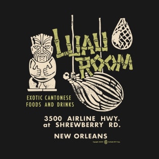 Vintage Luau Room Tiki Bar New Orleans T-Shirt