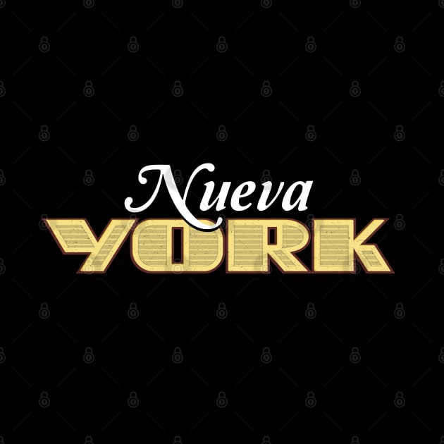 Nueva York New York Retro Vintage Style Spanish by obodo