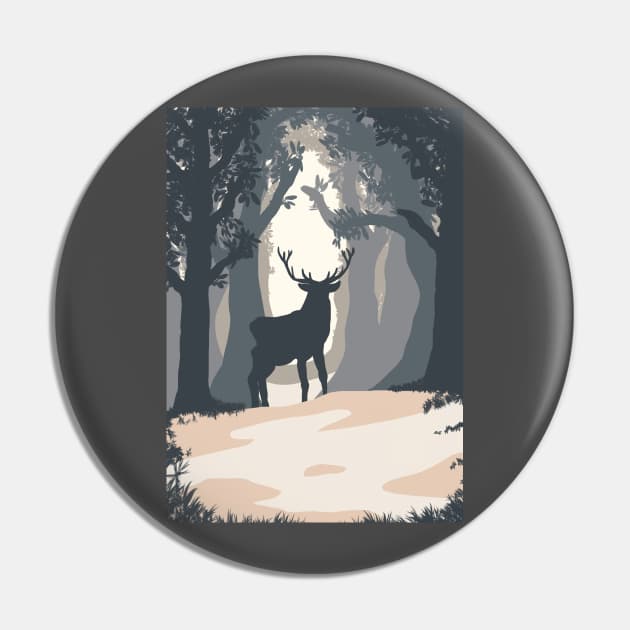 deer forest Pin by Mousely 