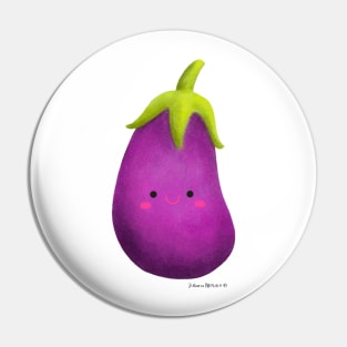 Eggplant Pin