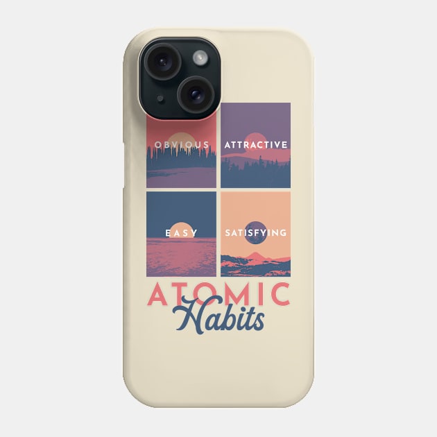 Create Atomic Habits Phone Case by TKsuited