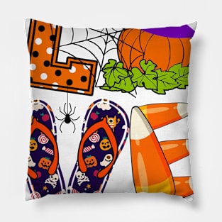 Love Grammy Life Pumpkin Halloween Costume Pillow