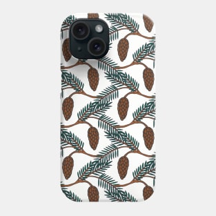 Pine Cone | Pine Tree Pattern | Forest Pattern Phone Case