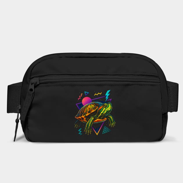 Retro Neon Florida Red Bellied Turtle by Reptiq's Store