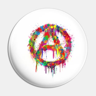 Anarchy Splat Pin