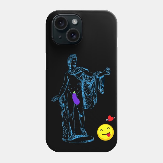 Apollo Trying to Post on Instagram Phone Case by TJWDraws