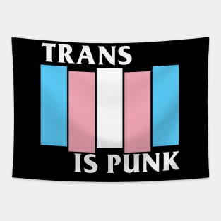 TRANS IS PUNK Tapestry