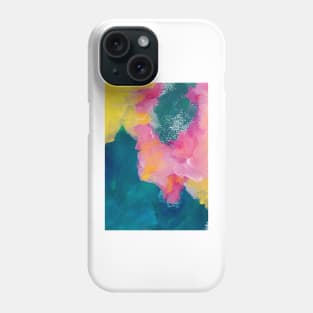 Modern Maximalism  Painting, Colorful Contemporary Painting 17 Phone Case
