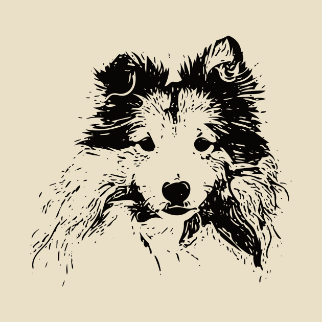 Shetland Sheepdog Sheltie by DoggyStyles