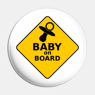 Baby on Board Pin