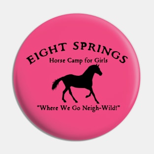 Eight Springs Horse Camp For Girls Pin