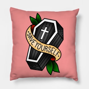 Save Yourself Pillow