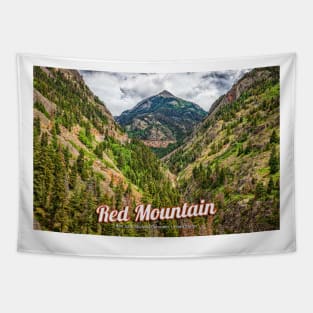 Red Mountain on the San Juan Skyway Tapestry