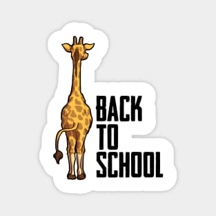 Giraffe - Back To School Magnet