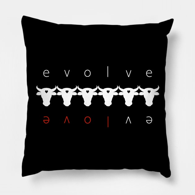 Evolve Pillow by teeco