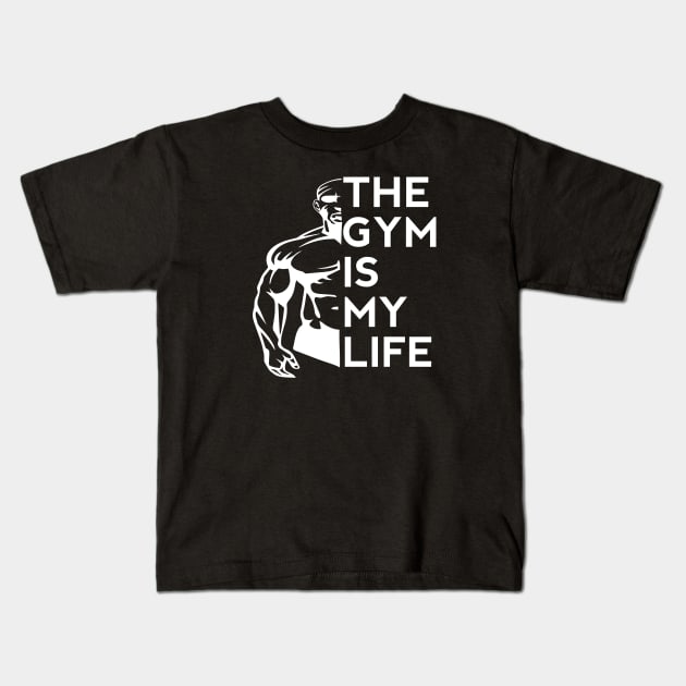 The Gym Is My Life - Best Fitness Gifts - Funny Gym