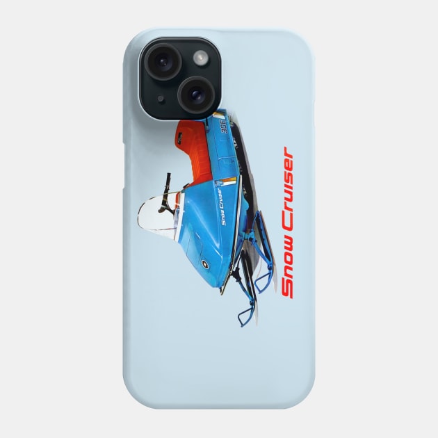 Snow Cruiser Phone Case by Midcenturydave