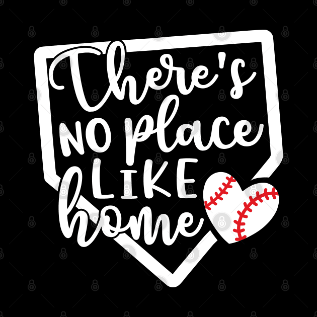 There’s No Place Like Home Baseball by GlimmerDesigns