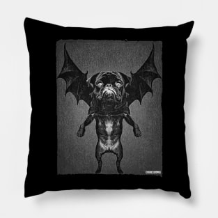 Pug Inferno Pillow