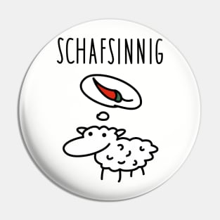 Spicy sheep Pin