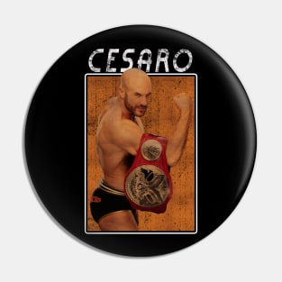 Vintage Wwe Cesaro Pin