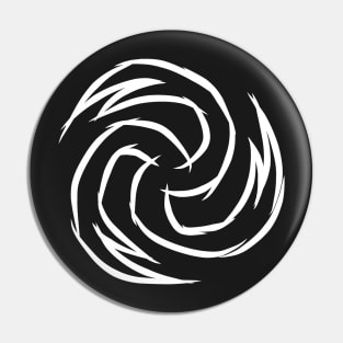 Tempest (white) Pin