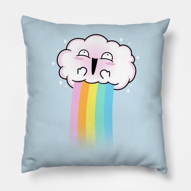 Kawaii Cloud! Pillow by Raffiti