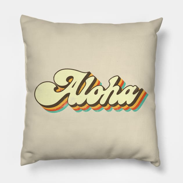 Aloha Pillow by Wright Art